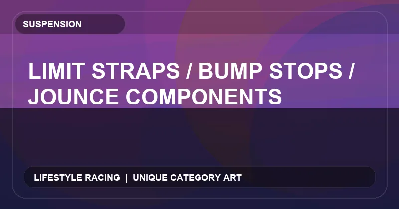 Limit Straps / Bump Stops / Jounce Components